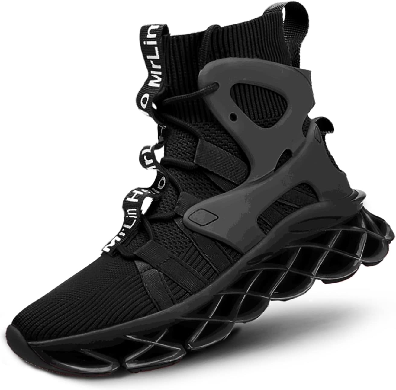 Hello MrLin Men's Running Shoes Non Slip Athletic Tennis Walking Blade Type Snea...