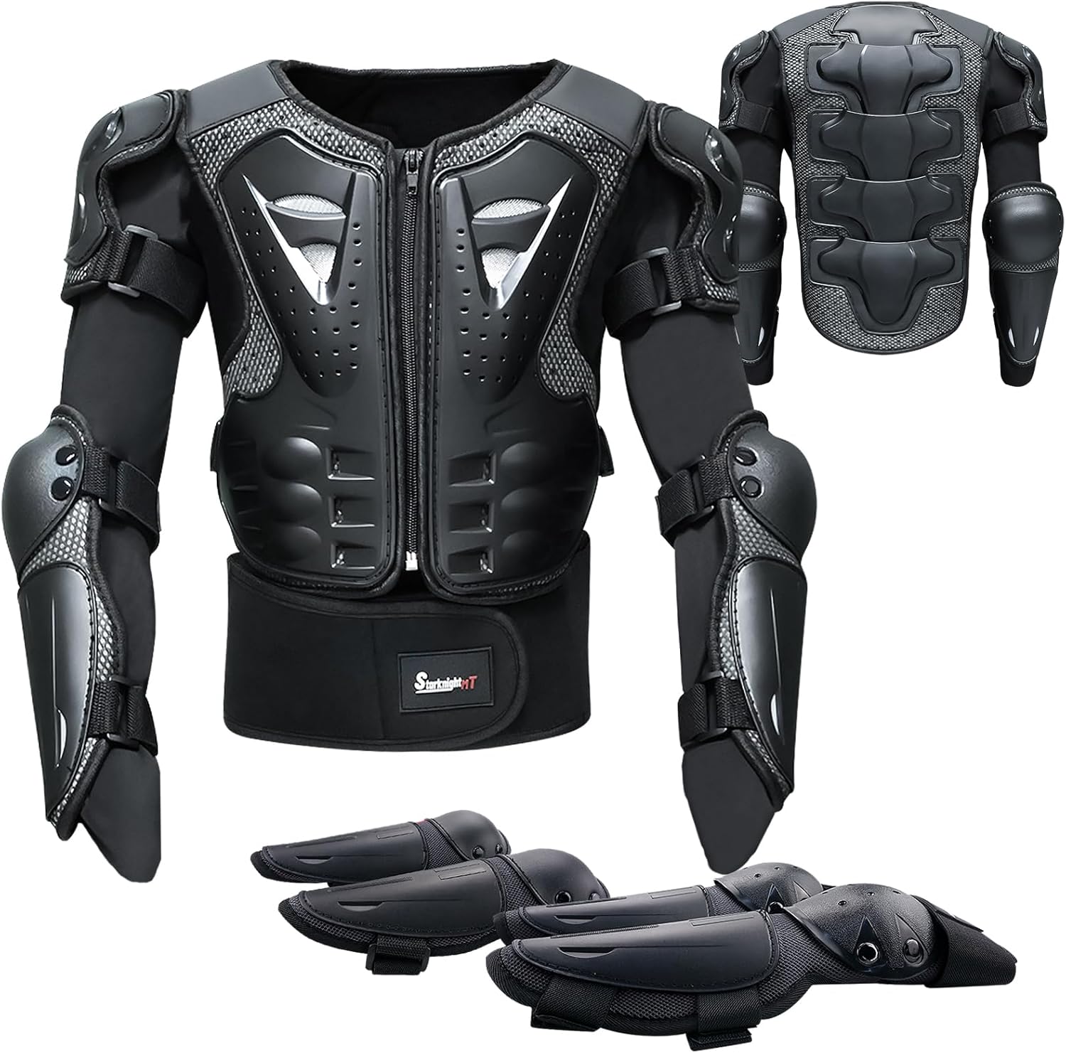 StarknightMT Kids Motorcycle Armor Suit Dirt Bike Gear Riding Protective Chest S...