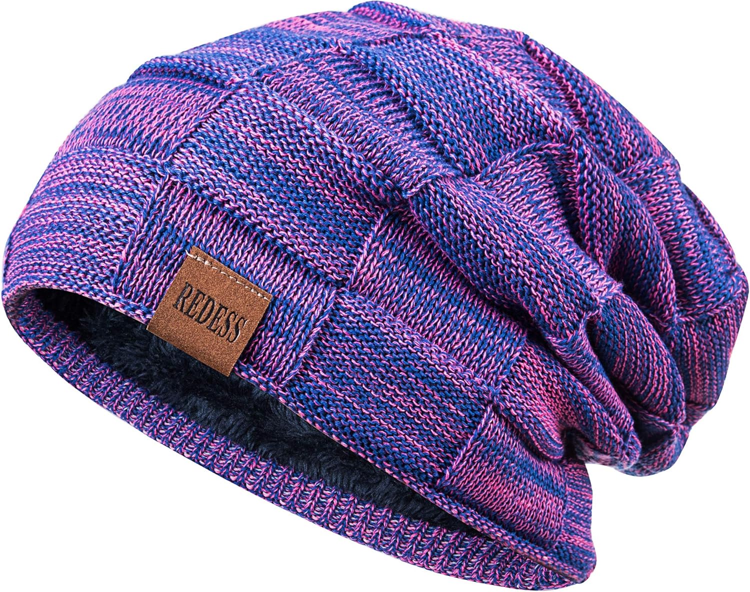 REDESS Beanie Hat for Men and Women Winter Warm Hats Knit Slouchy Thick Skull Ca...