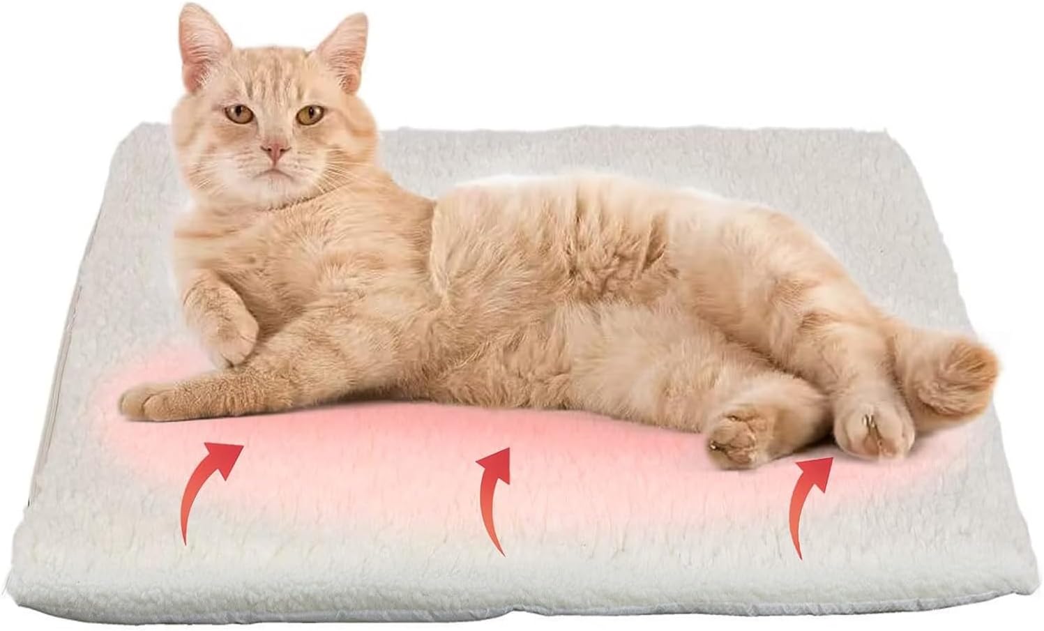 Self-Heating Thermal Pet Pad, Cat Blankets for Indoor Outdoor, Pet Pads with Rem...