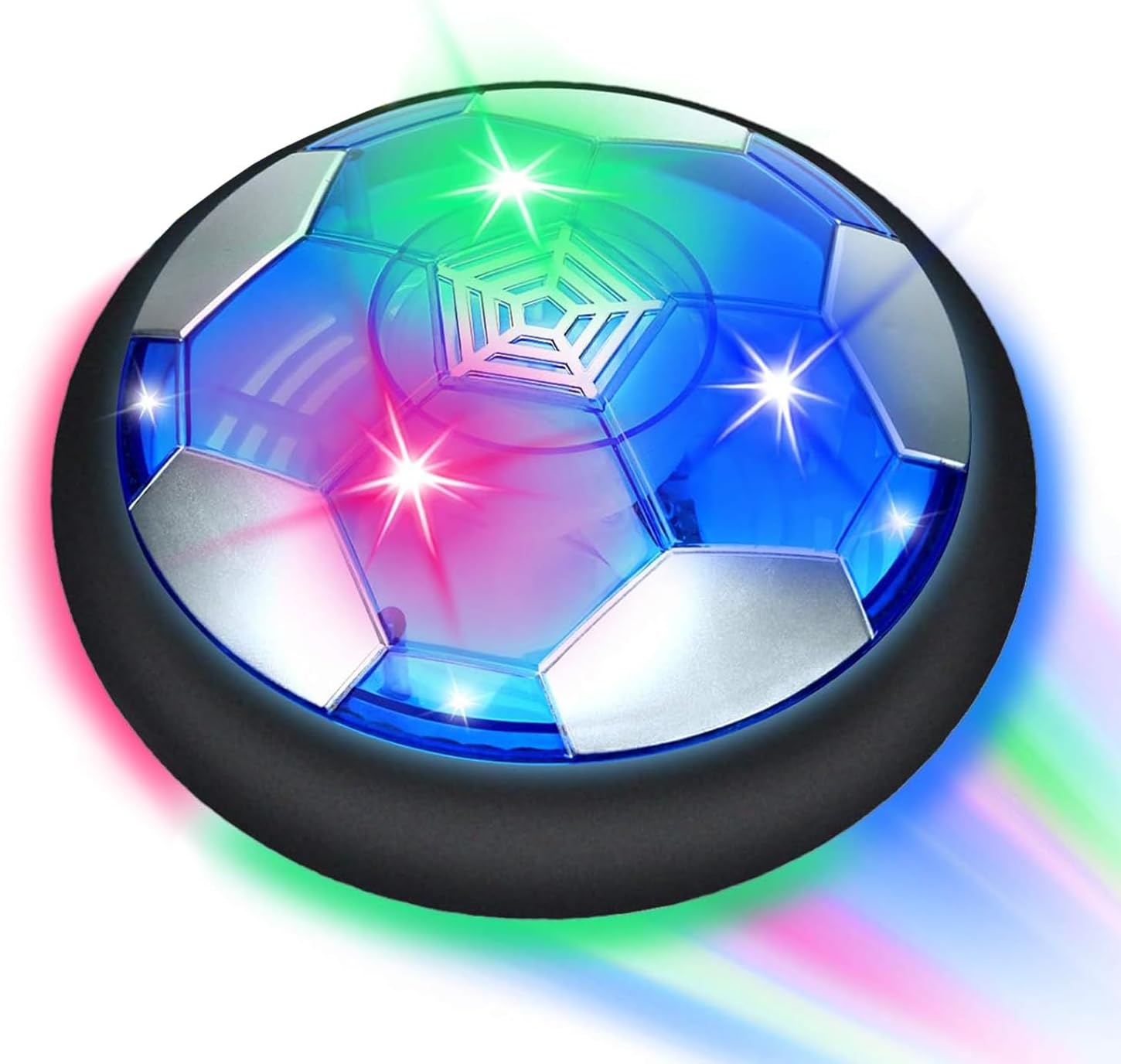 TODARRUN Kids Toys Hover Soccer Ball,Colorful LED Light and Soft Foam Bumper Hov...