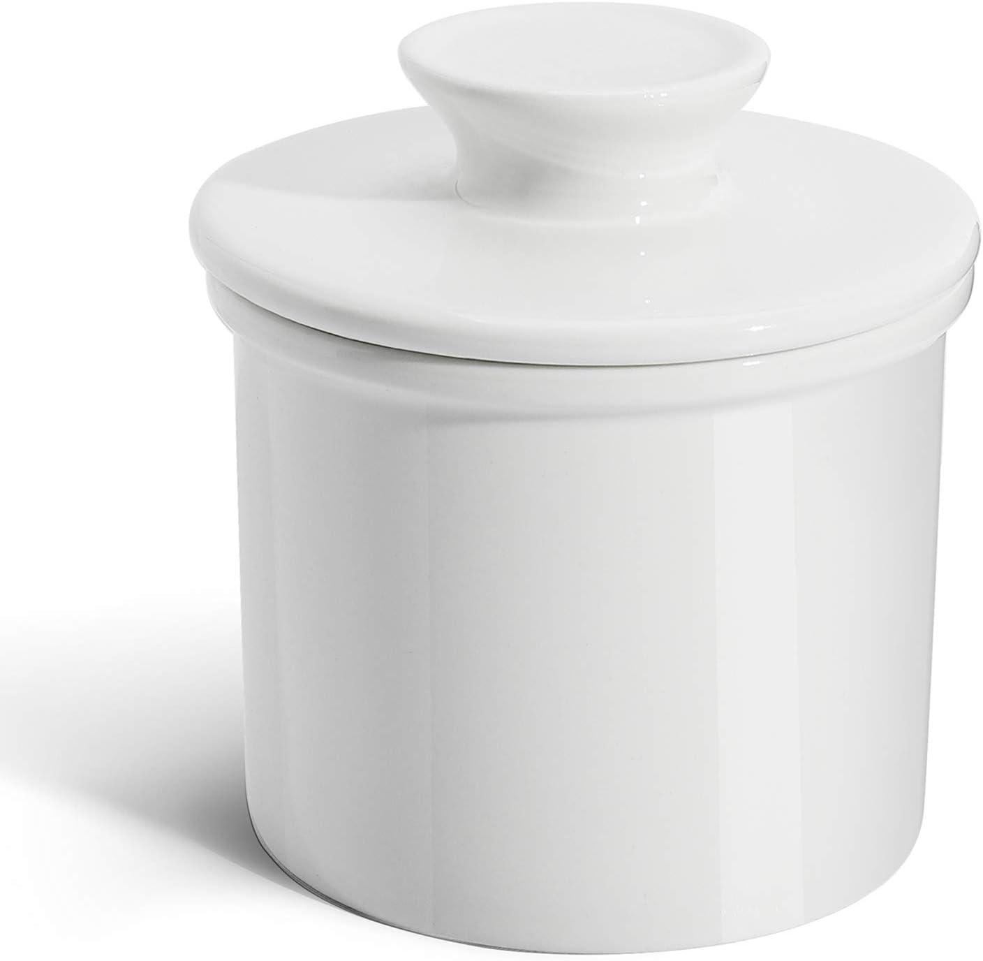 Sweese French Butter Dish - Butter Crock for Counter with Water Line for Fresh S...