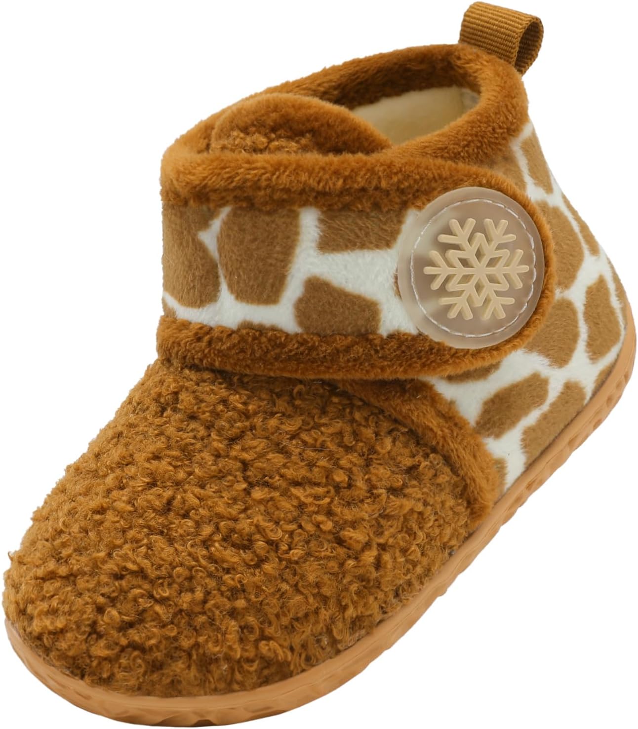 LeIsfIt Toddler Slippers Boys Girls House Slippers Kids Winter Boots Warm Lightw...