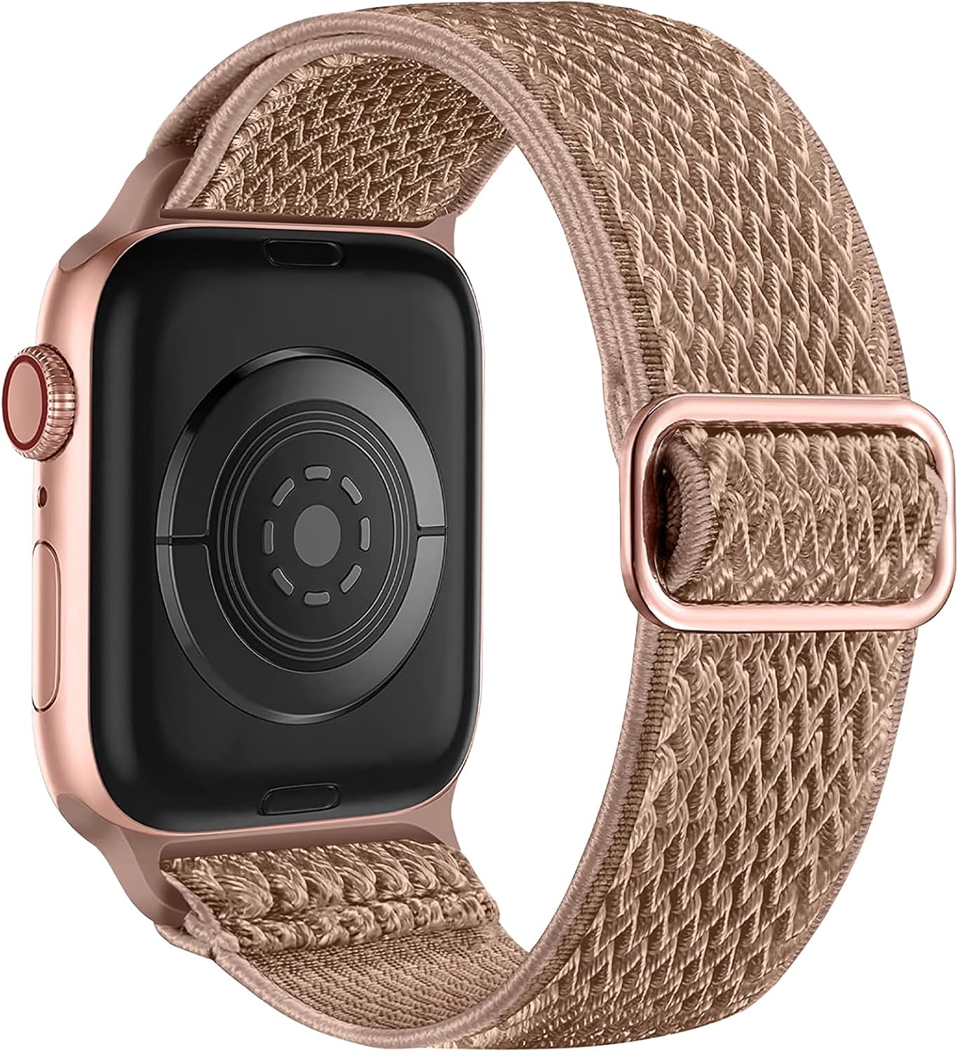 Lerobo Nylon Stretchy Solo Loop Watch Band, Compatible with Apple Watch Series 1...