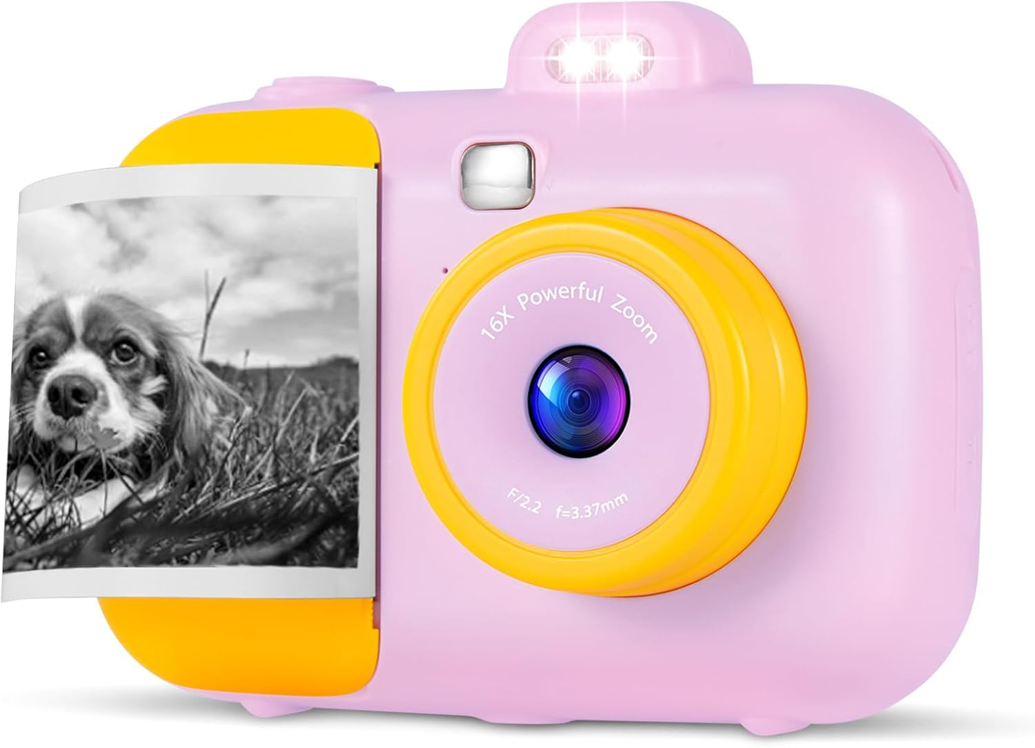 Kids Camera Instant Camera, Kids for 3-12 Year Old Girls Boys, Kids Digital Came...