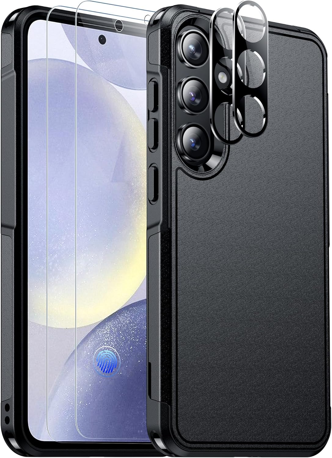 SPIDERCASE Designed for Samsung Galaxy S24 Plus Case, [10 FT Military Grade Drop...