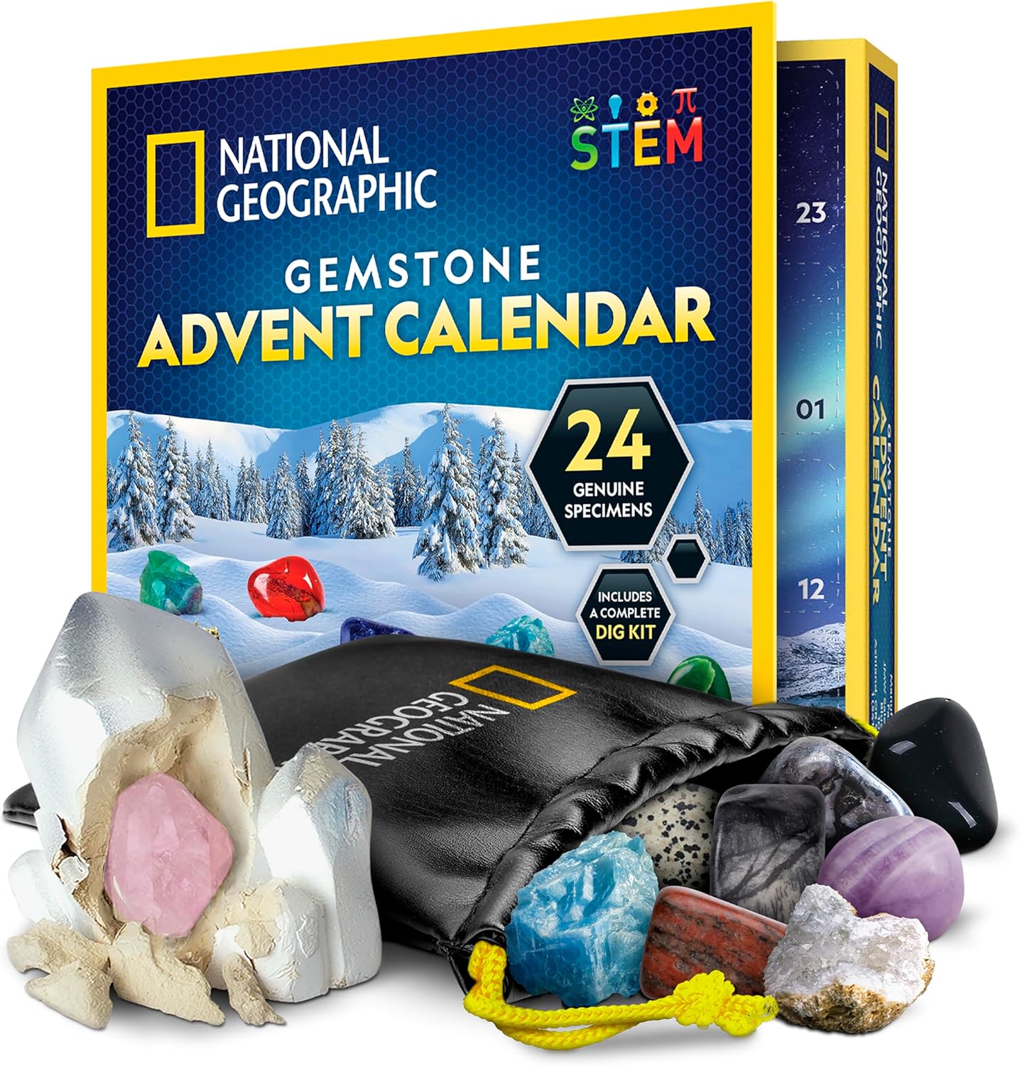 Blue Marble NATIONAL GEOGRAPHIC Gemstone Advent Calendar 2024 - Advent Calendar...