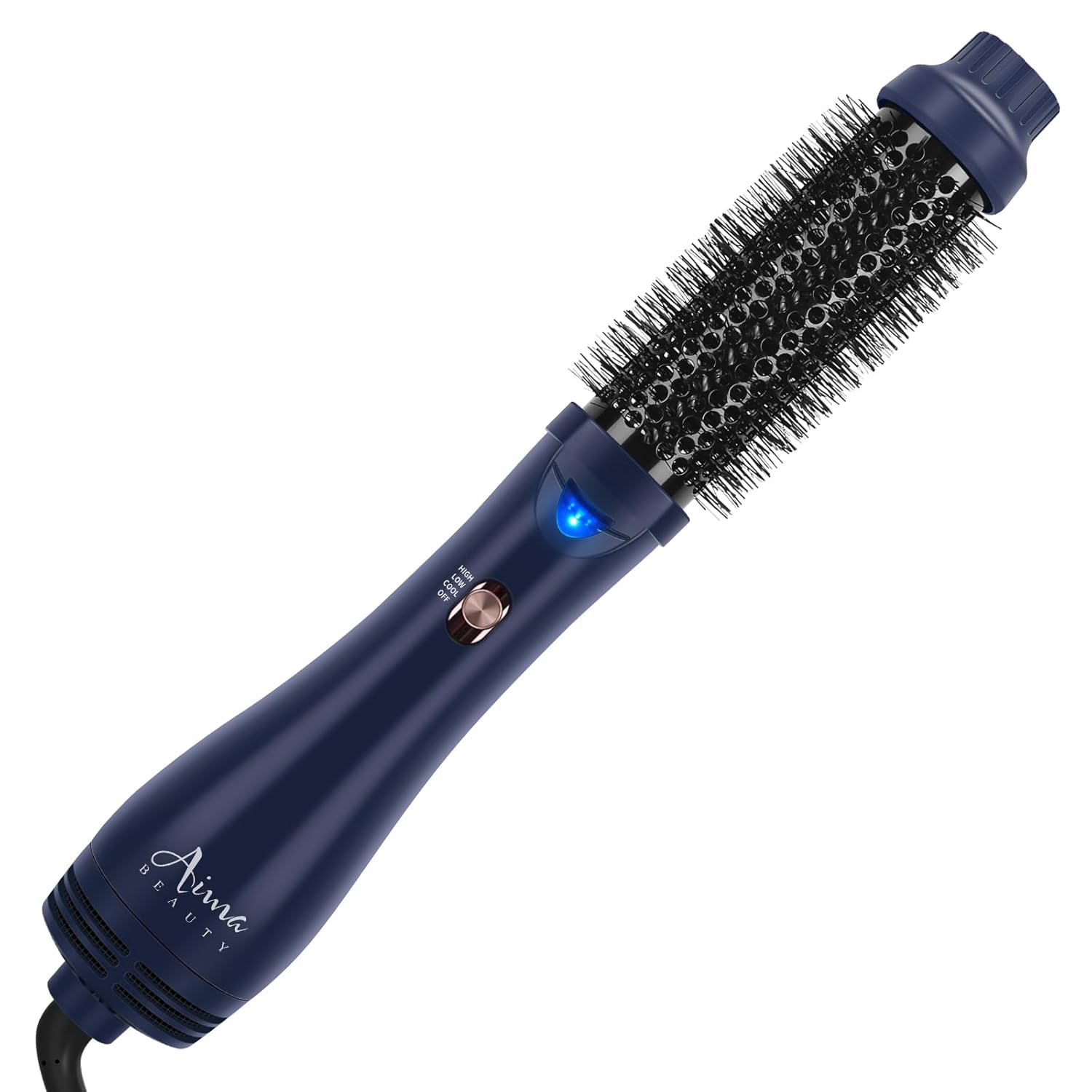 Hair Dryer Brush, Aima Beauty 4-in-1 Upgrade Hot Air Straightener Curler Functio...