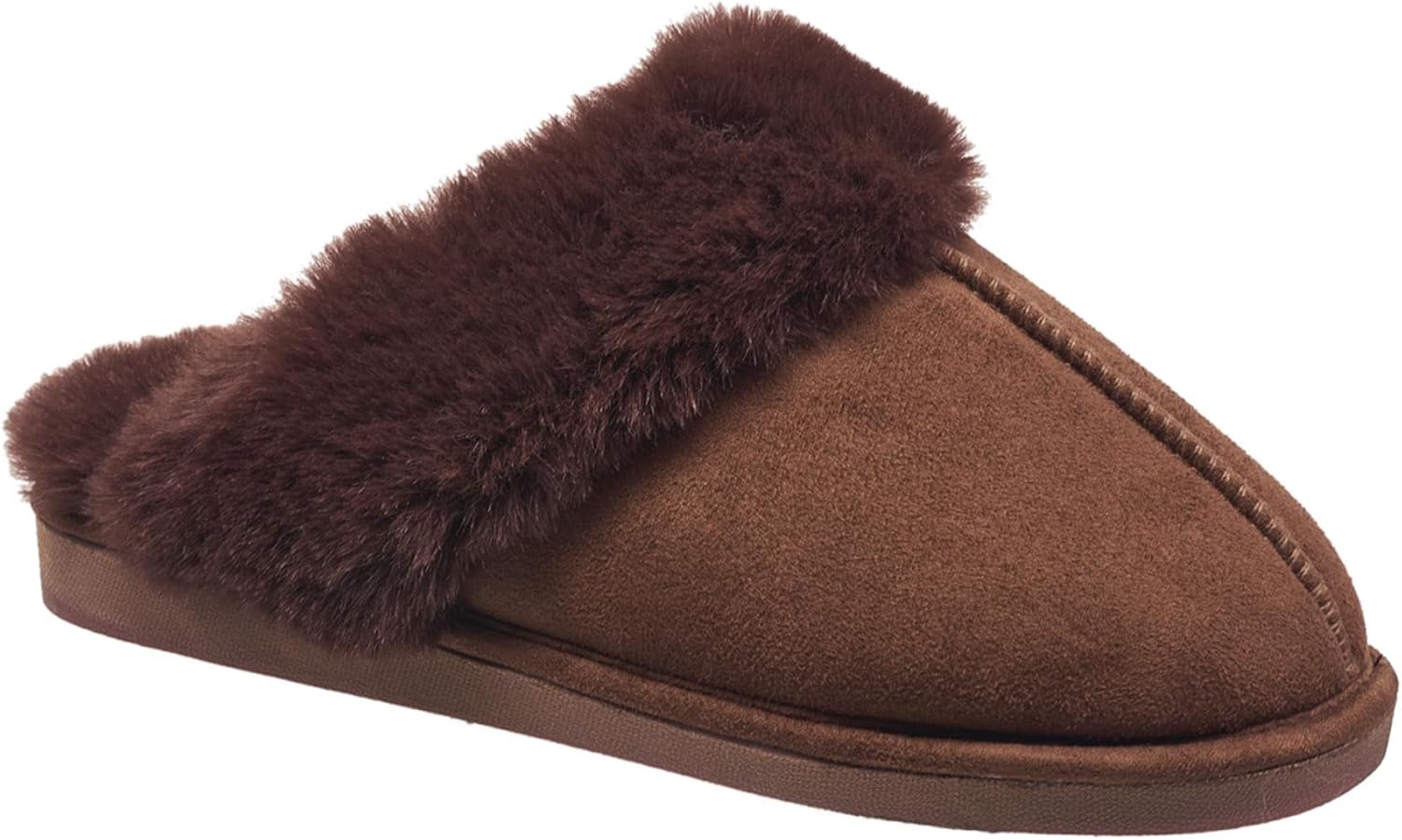 Nine West Scuff Slippers For Women, Extra Soft & Comfortable Winter House Shoes...