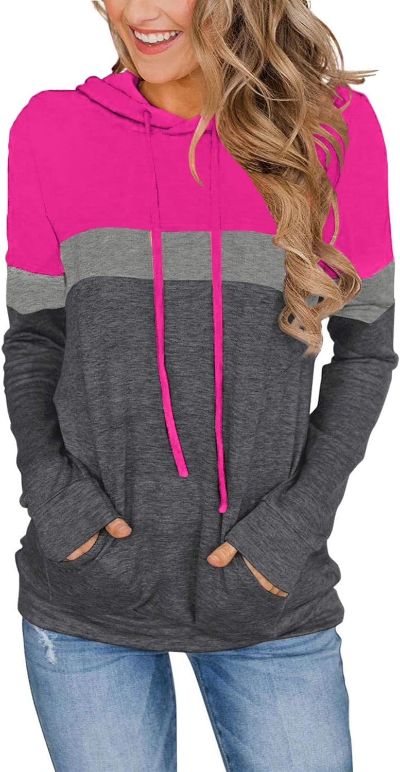 Lylinan Womens Tops Long Sleeve Hoodies Fall Clothes Fashion Sweatshirts Trendy...