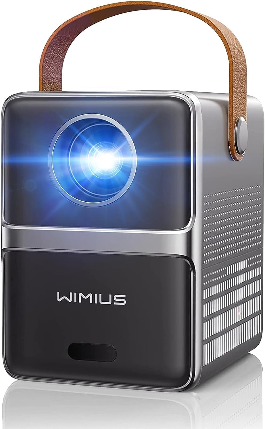 【Short Throw & 3s Focus】Mini Projector, WiMiUS 15000 Lumen WiFi Bluetooth Port...