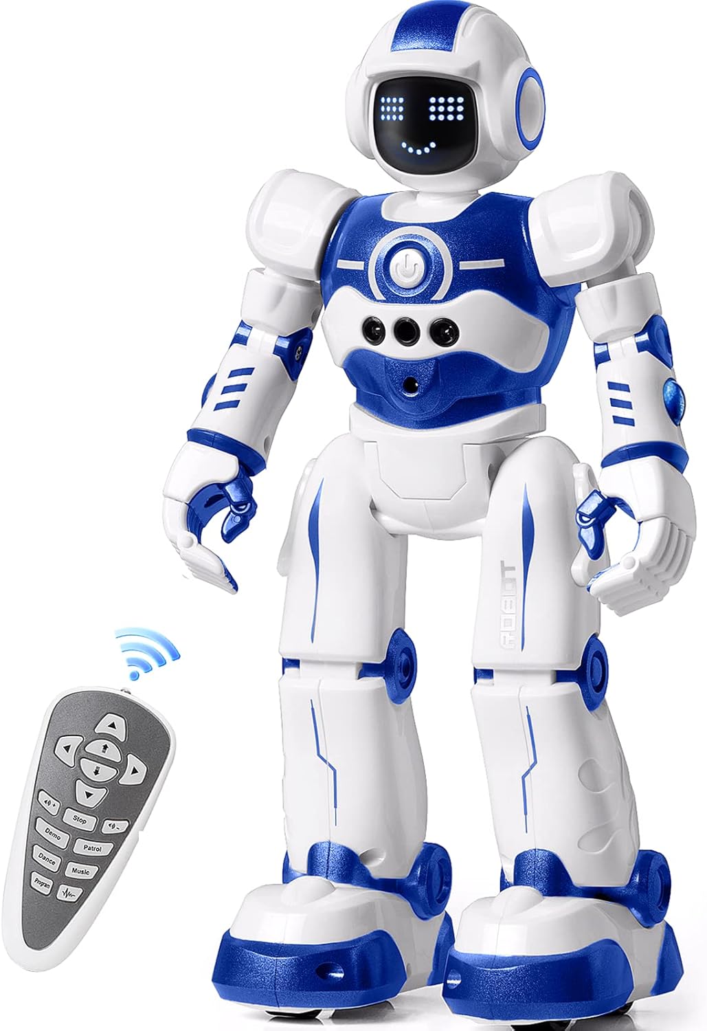 Robot Toys for Kids,Programmable Remote Control Smart Walking Dancing Robot Toy...