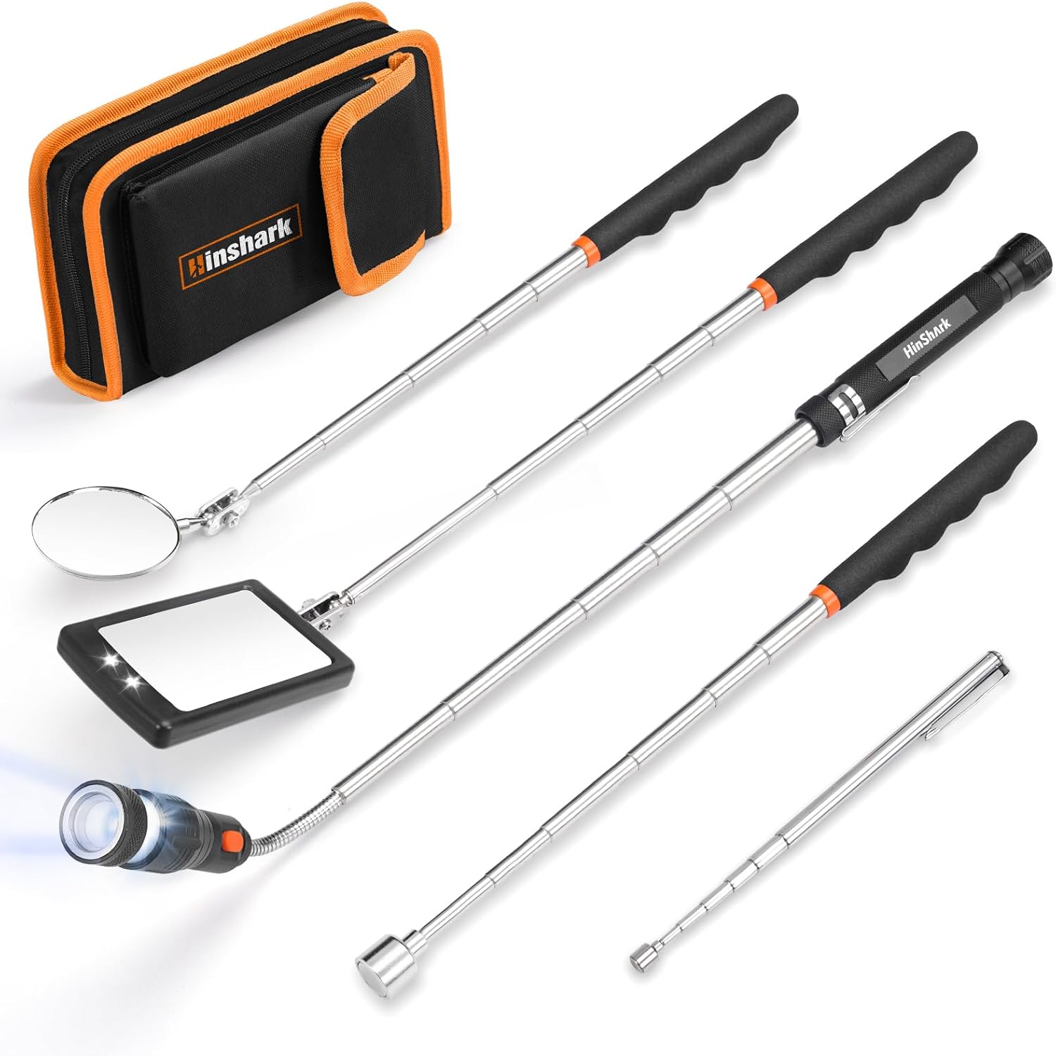 Gifts for Men, Stocking Stuffers for Adults Men, Telescoping Magnetic Flashlight...