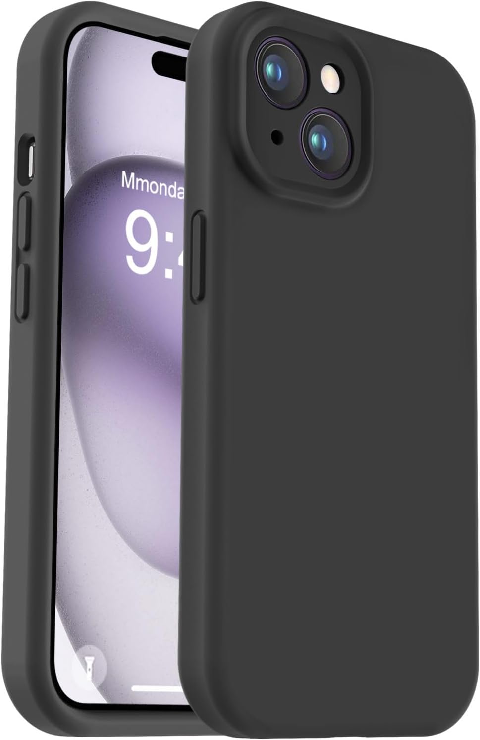 Vooii Compatible with iPhone 15 Case, Upgrade Defender Liquid Silicone, [Enhance...
