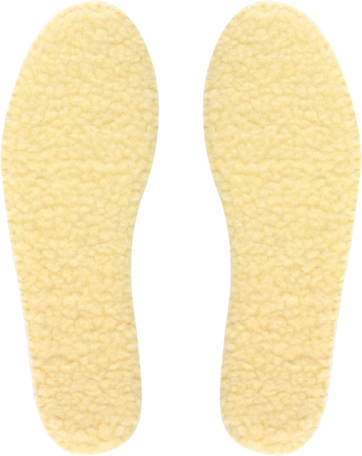 Knixmax Lambswool Insoles Warm Fur Inner Soles Soft Sheepskin Shoe Inserts Cozy...