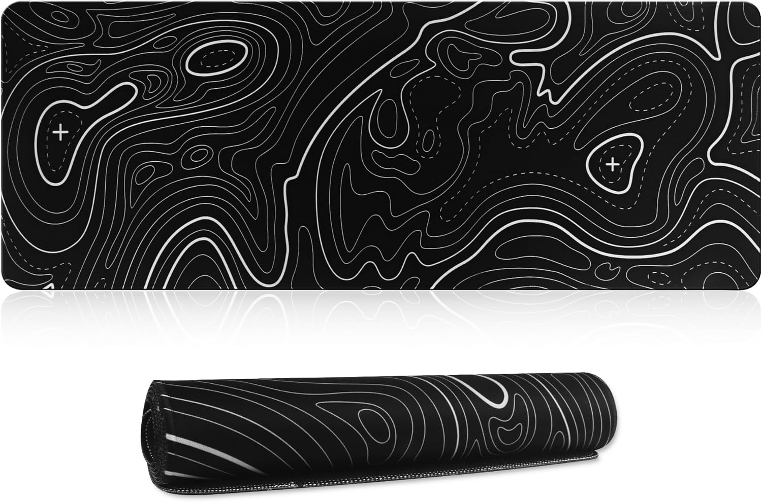 HoYiXi Mouse Pad for Home Office Work,Gaming Mouse Pad Desk Pad Soft Smooth Surf...