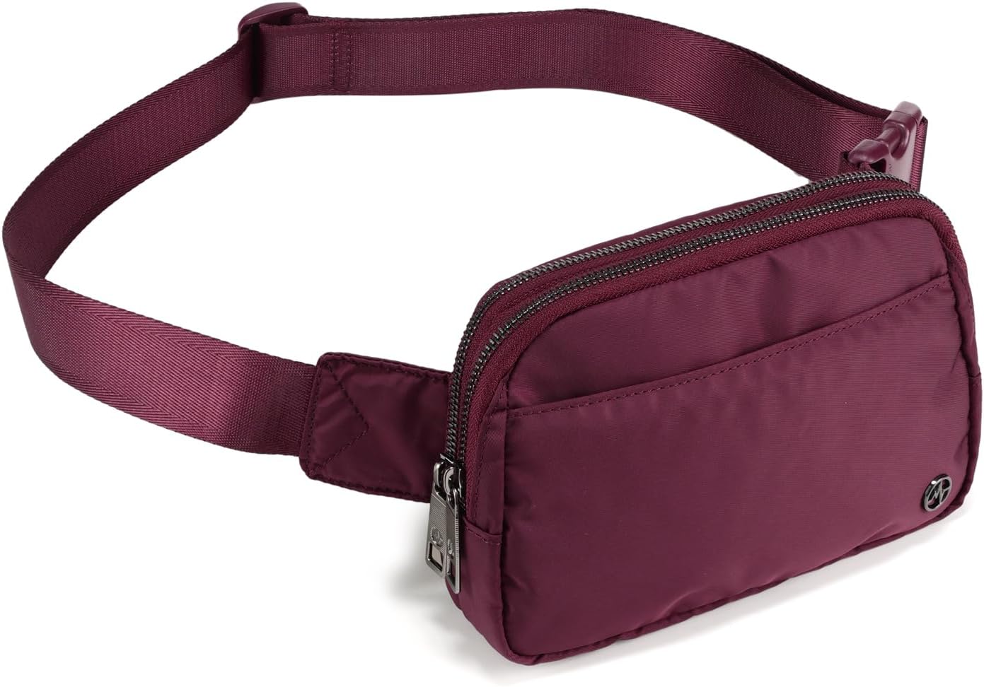 Pander Everywhere Belt Bag for Women, 5 Zipper Pockets Nylon Crossbody Fanny Pac...