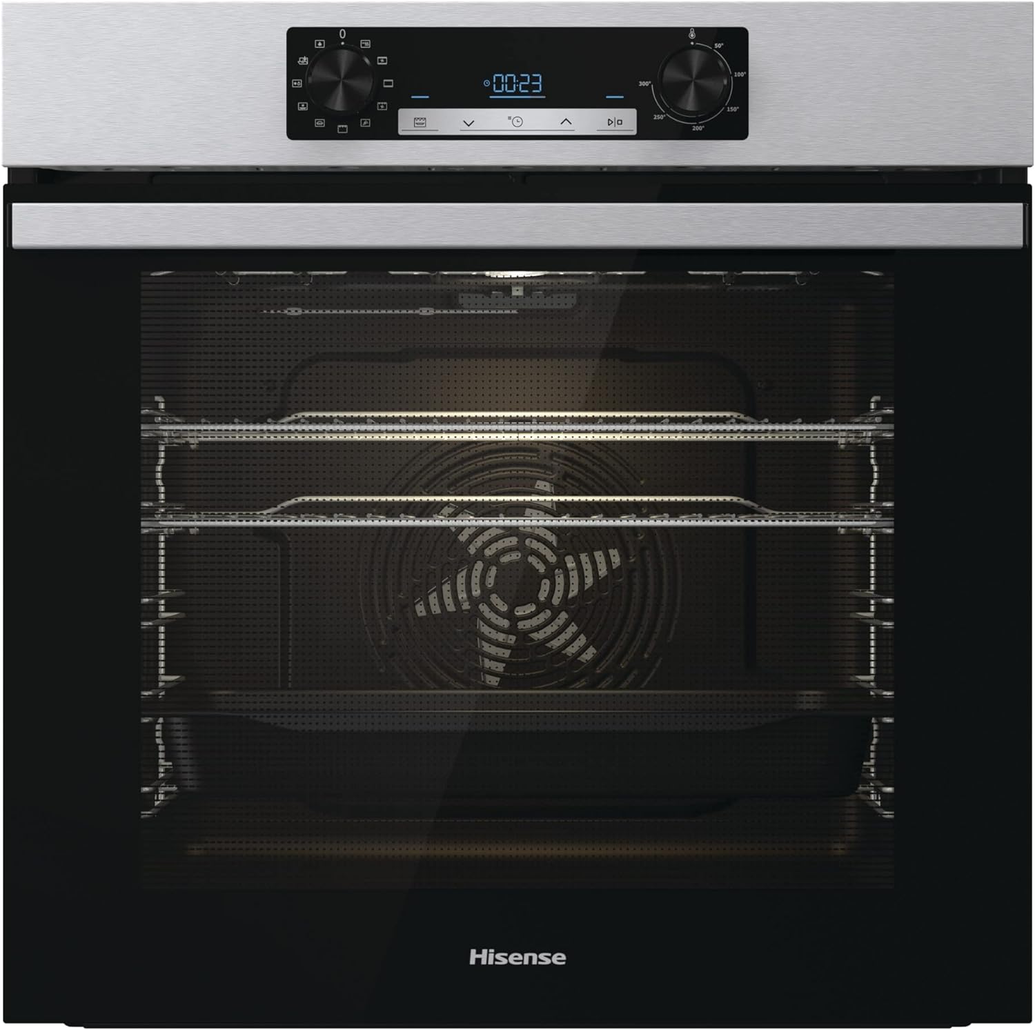 Hisense BI62212AXUK - Built-in 77L Electric Single Oven - Stainless Steel with E...