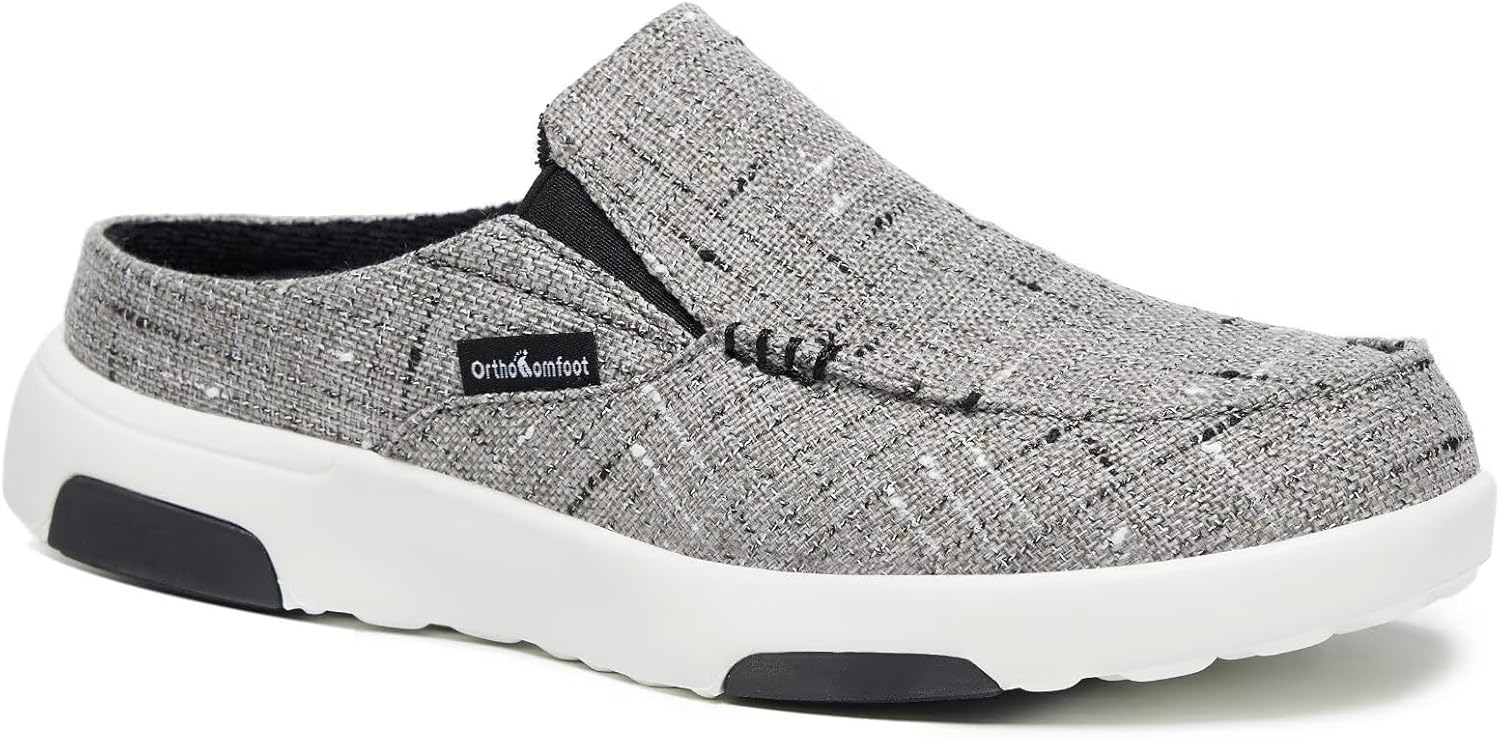 OrthoComfoot Women's Orthopedic Slip-On Loafers Walking Shoes: Comfortable Arch...