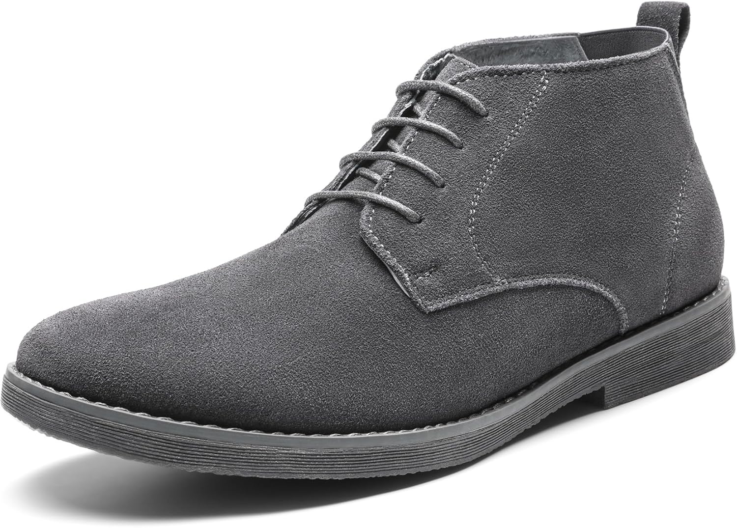Bruno Marc Men's Chukka Suede Leather Chukka Desert Oxford Ankle Boots 13 UK Gre...
