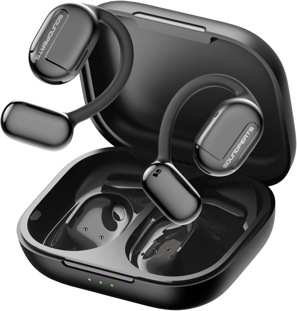 SoundPEATS GoFree Open Ear Headphones Bluetooth 5 3, Wireless Earbuds with Earho...