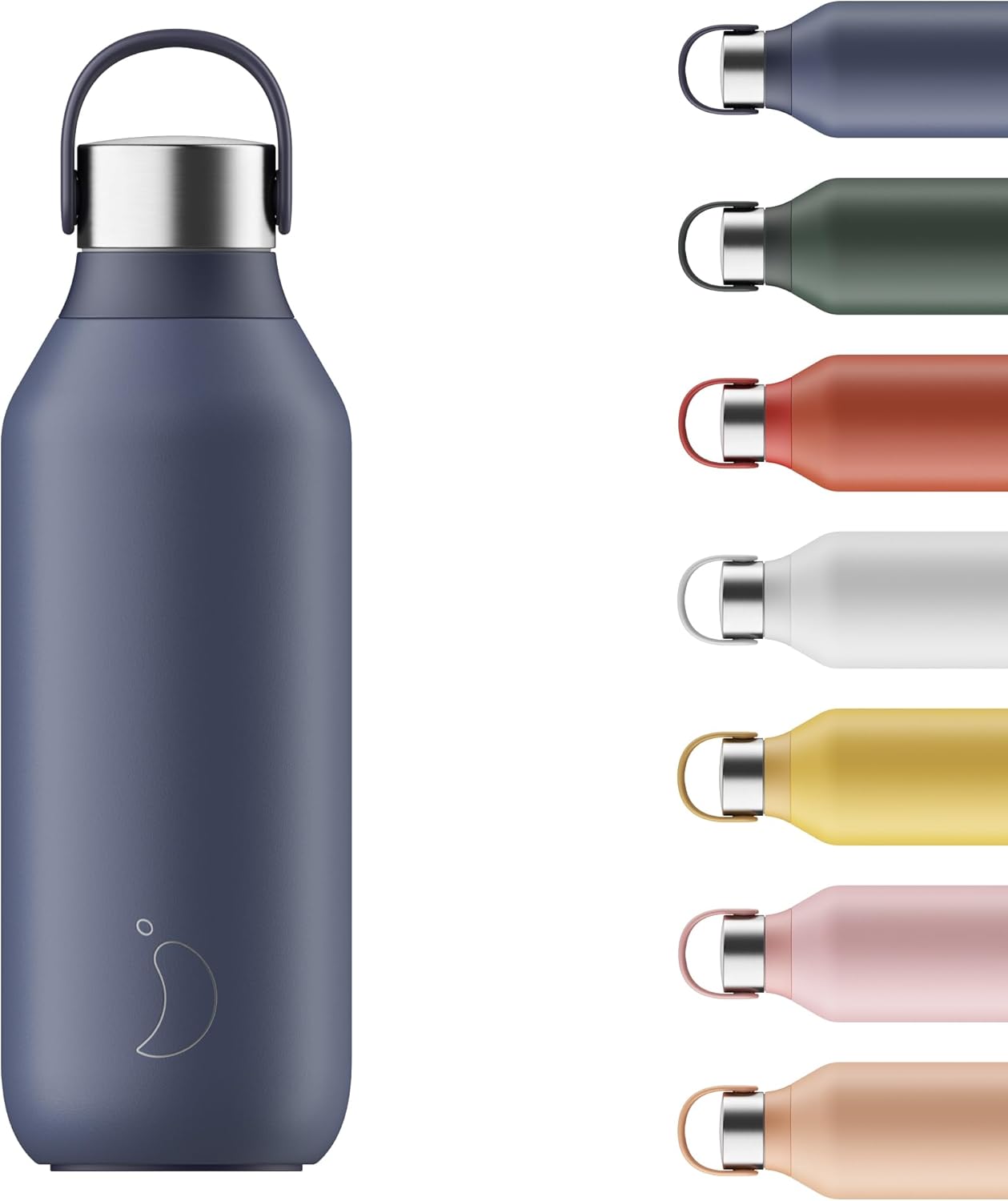 Chilly's Series 2 Water Bottle - Stainless Steel Thermal Bottles with Double Wal...