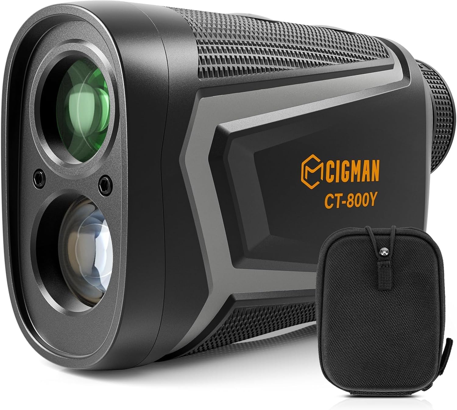 CIGMAN Golf Range Finder 800 Yards Laser Golf Rangefinder with Slope - USB Recha...