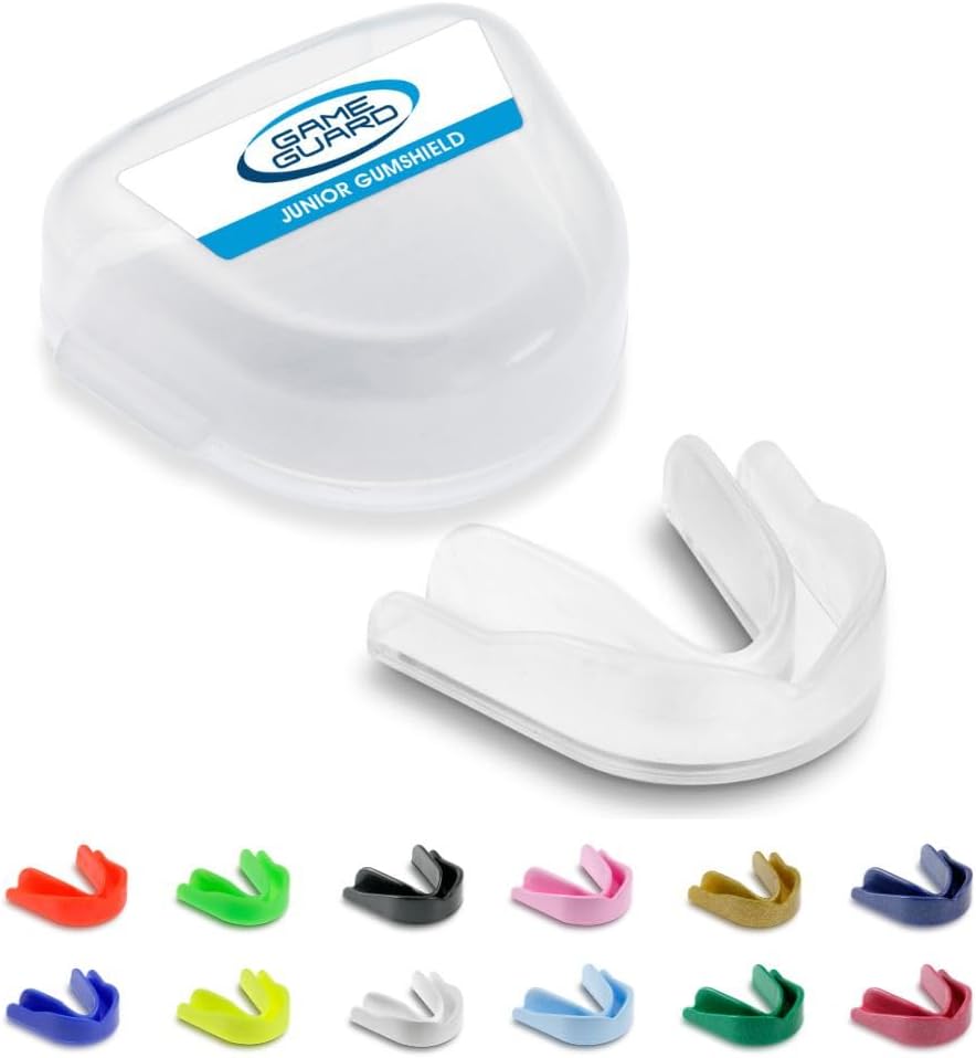 GAME GUARD Boil & Bite Mouth Guard/Gum Shield – Mouldable Mouthguard/gumshields...