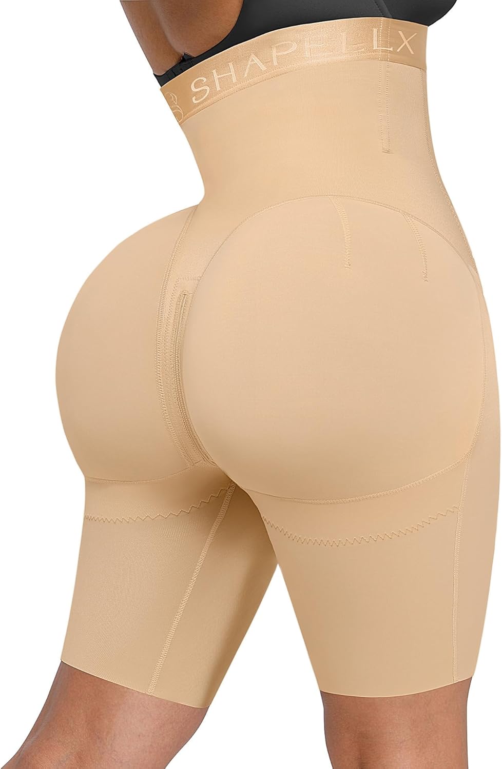 SHAPELLX Shapewear For Women Tummy Control High Waisted Body Shaper Shorts Butt...