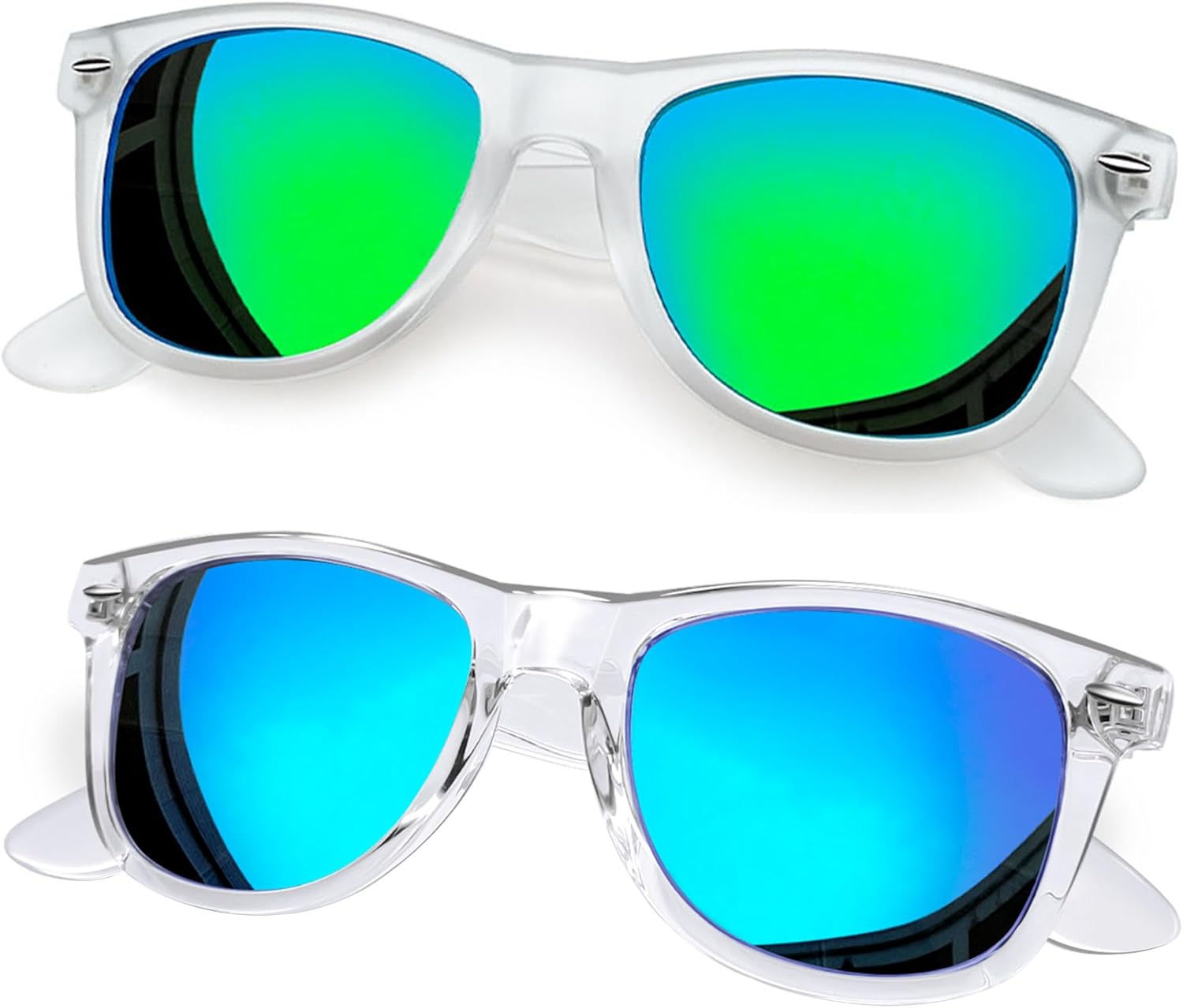 Joopin Square Polarised Sunglasses for Men Women UV Protection Unisex Retro Sung...