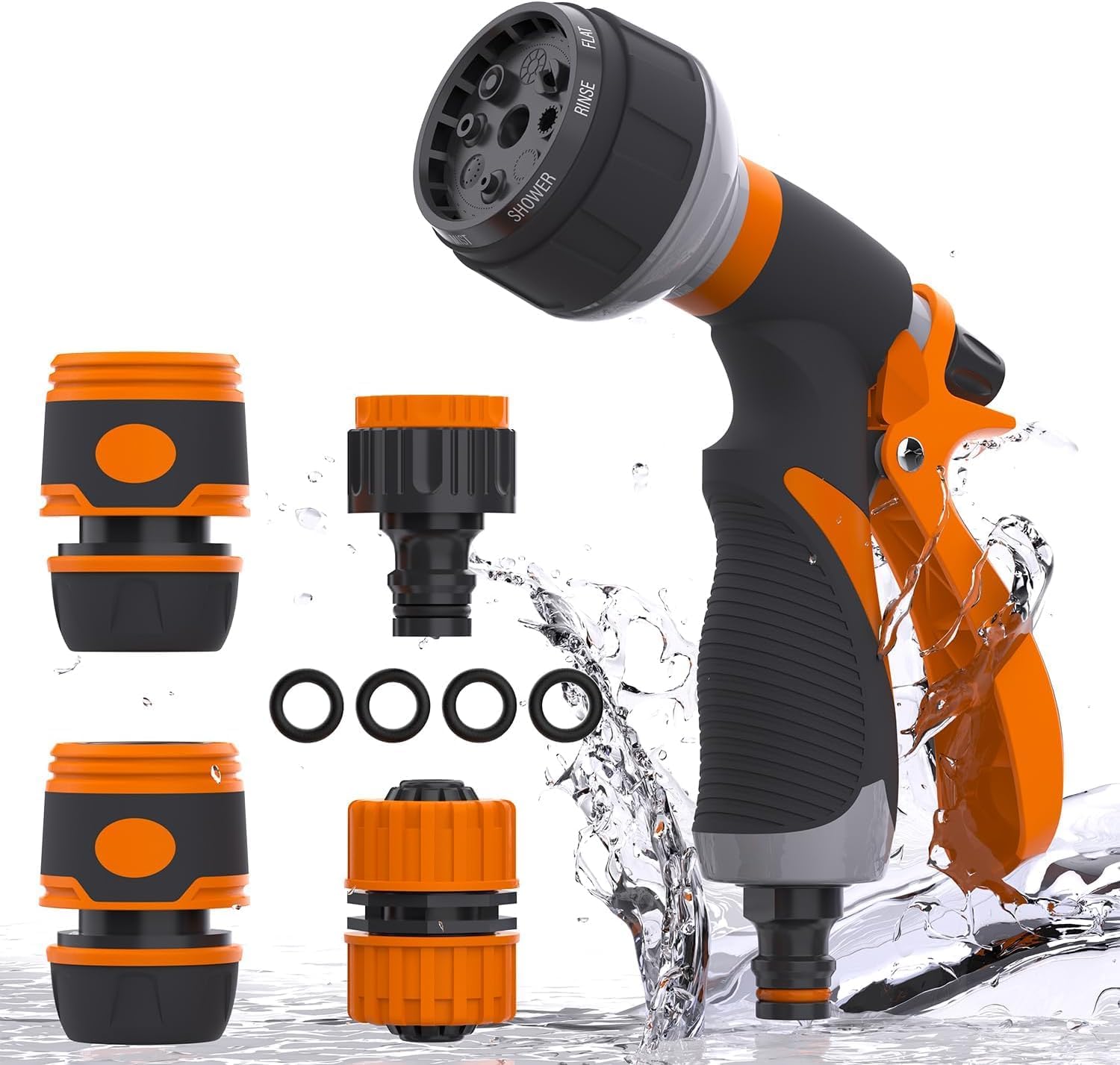 Hose Pipe Spray Gun, Garden Hose Spray Gun, Hose Spray Gun, Garden Hose Gun, Hos...