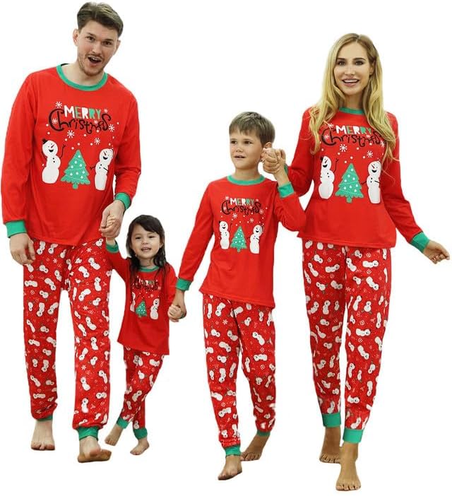 Matching Christmas Pyjamas-Family Christmas Pyjamas Set,Christmas Pajamas for Fa...