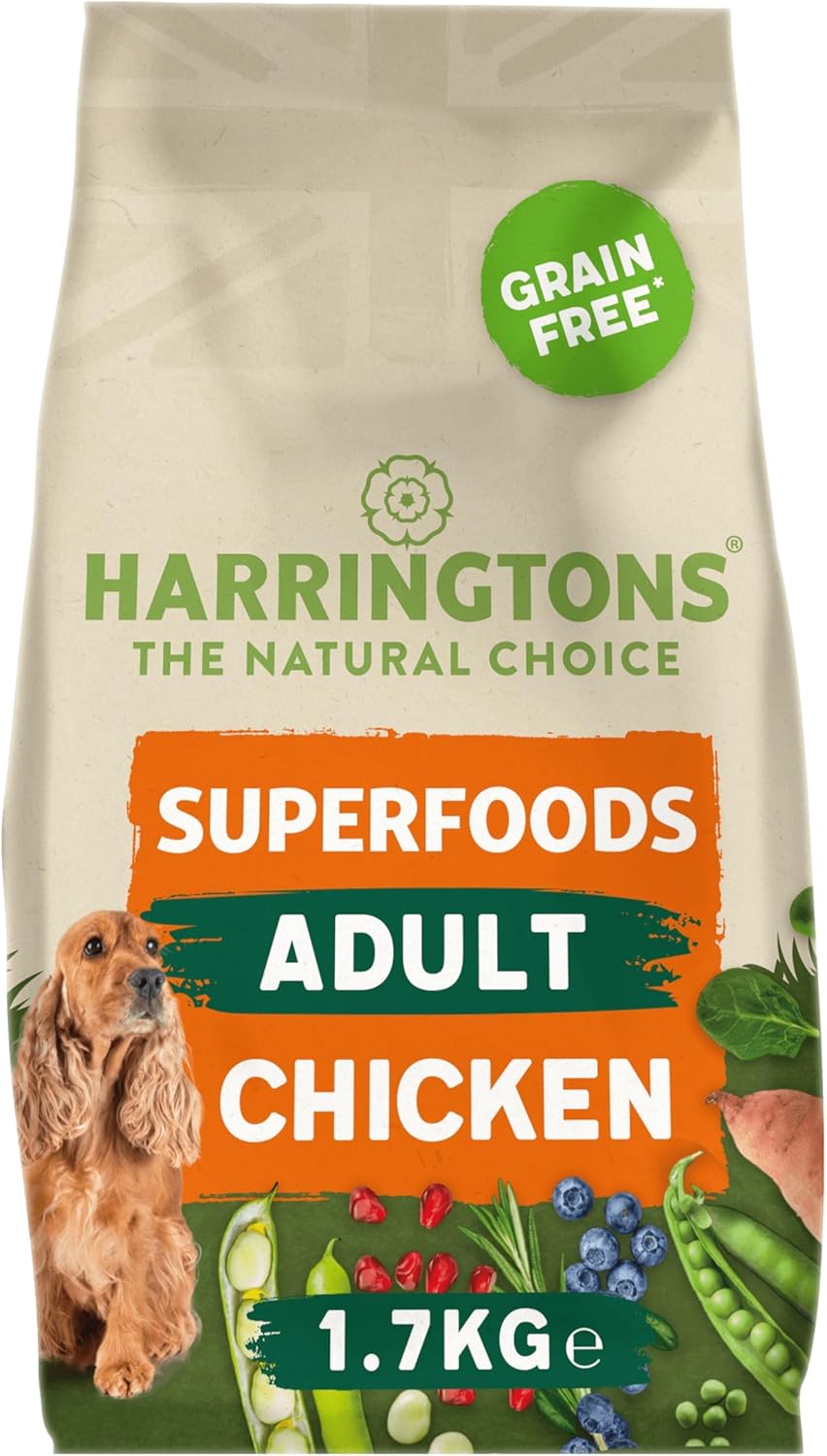 Harringtons Superfoods Complete Grain Free Hypoallergenic Chicken with Veg Dry A...