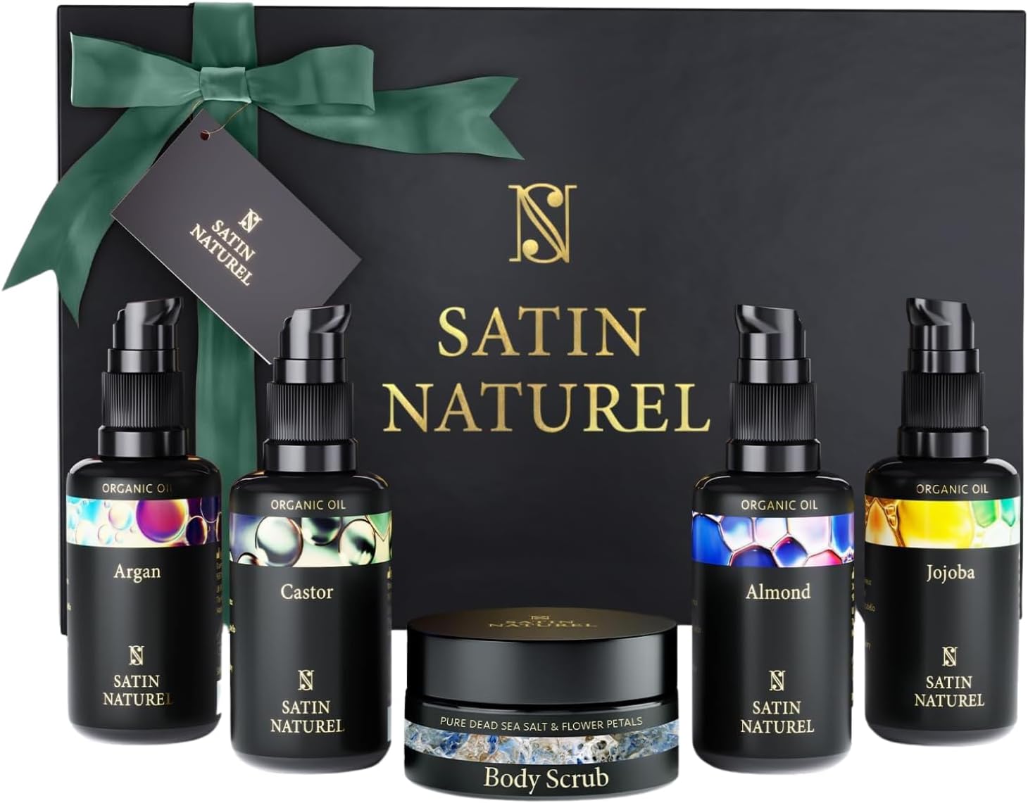 Christmas Gifts for Women with Organic Hair Growth Oil + Argan Oil + Jojoba Oil...