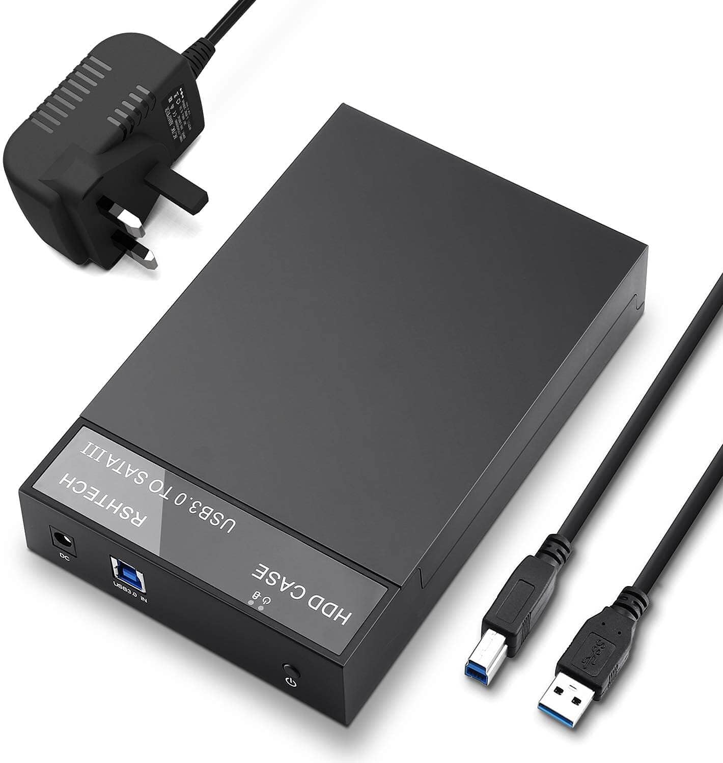 RSHTECH USB 3.0 External Hard Drive Enclosure HDD Caddy Disk Case Portable HDD S...