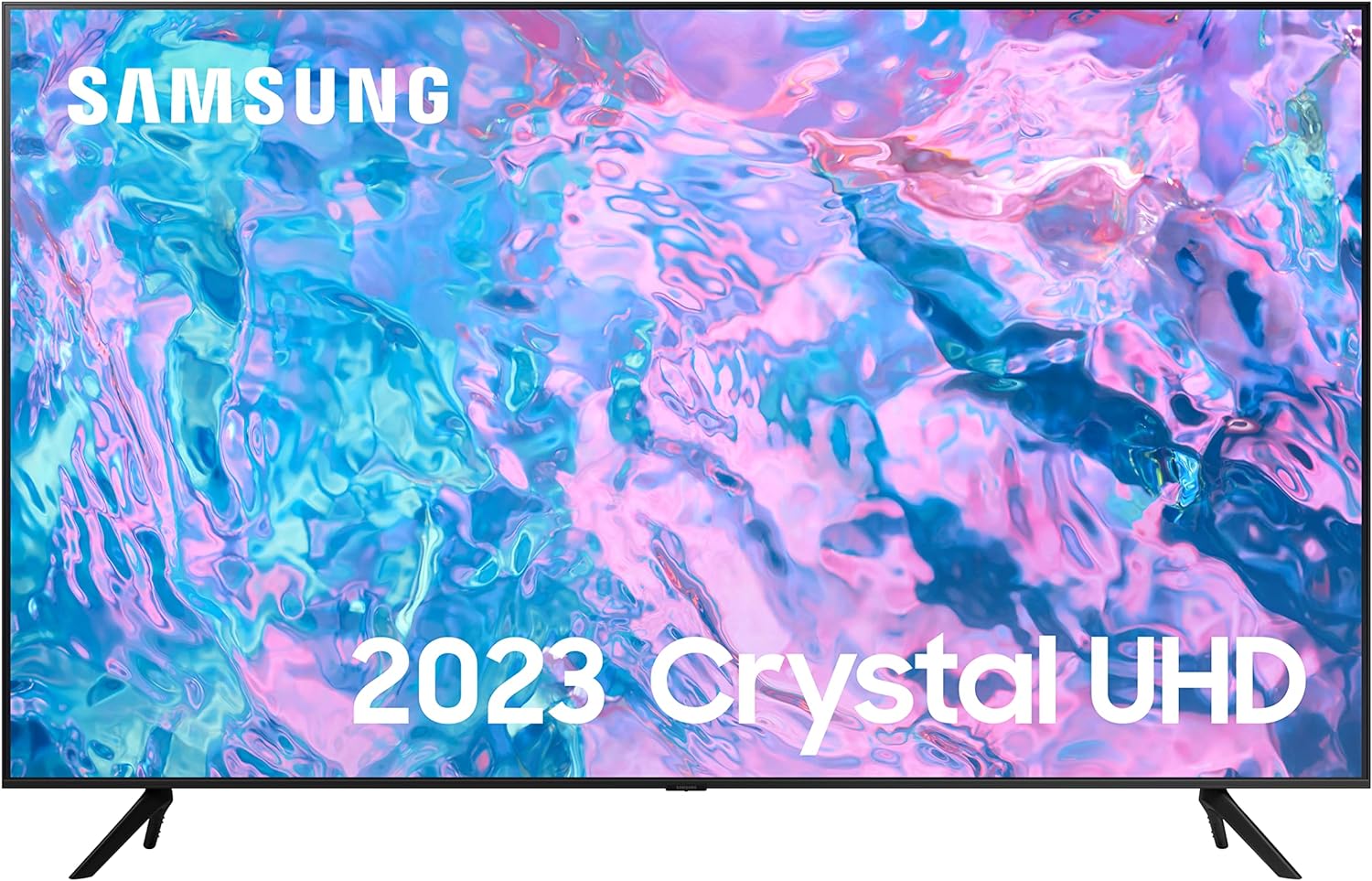 Samsung 43 Inch CU7100 UHD HDR Smart TV (2023) - 4K Crystal Processor, Adaptive...
