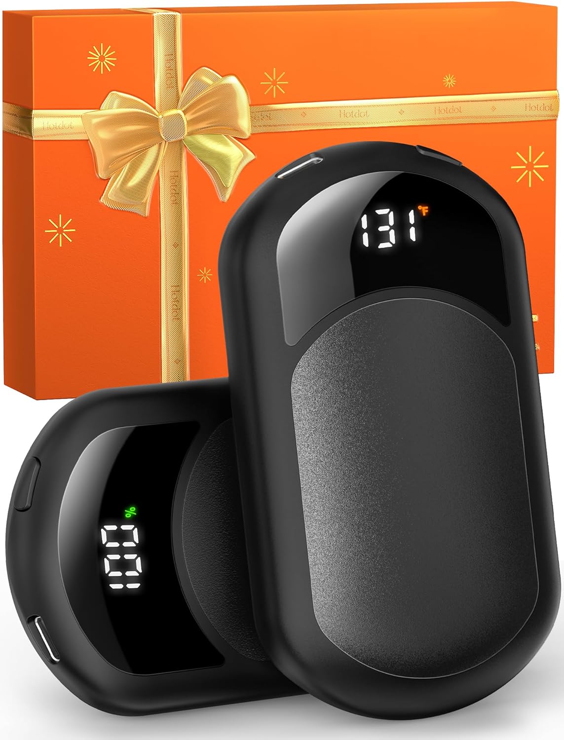 Hand Warmers Rechargeable,Electric Hand Warmer Fast Heating, Portable Pocket Hea...