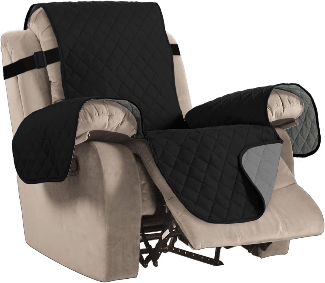 BellaHills Reversible Recliner Sofa Covers Water Resistant Recliner Chair Covers...