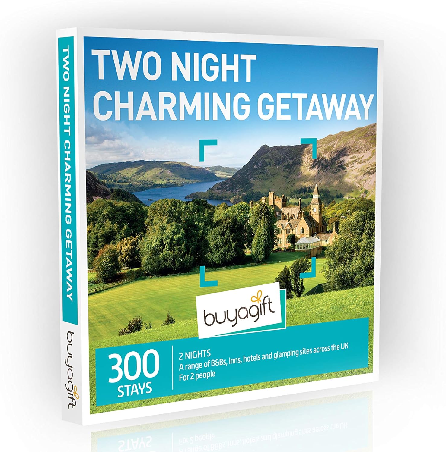 Buyagift Two Night Charming Getaway Gift Experience Box - 300 Two Night Stays at...