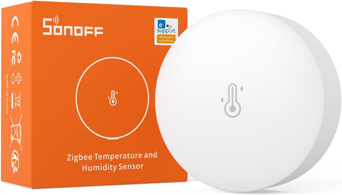 SONOFF SNZB-02P Zigbee Temperature and Humidity Sensor, Smart Temperature Sensor...