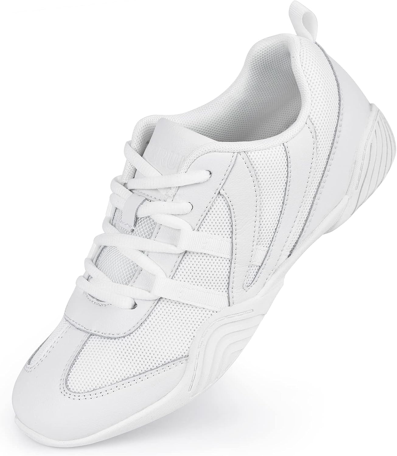 CADIDL Cheer Shoes for Women White Cheerleading Athletic Dance Shoes Girls Flats...