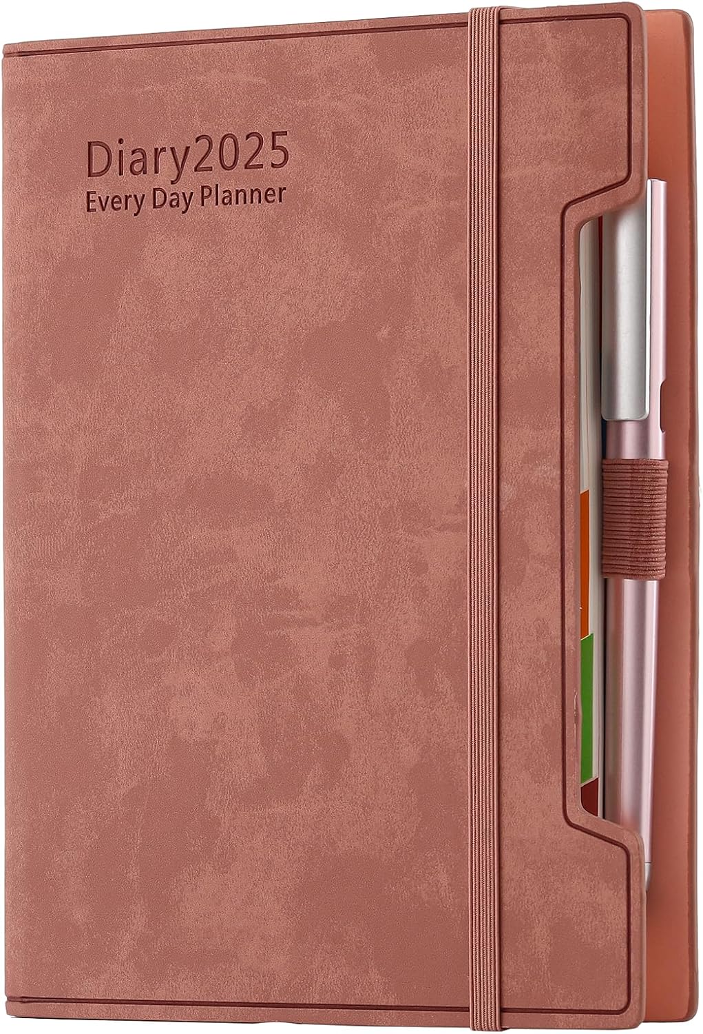 Academic Diary 2025 A5 Day Per Page, Daily Planner 2025,2025 Diary from Jan 2025...