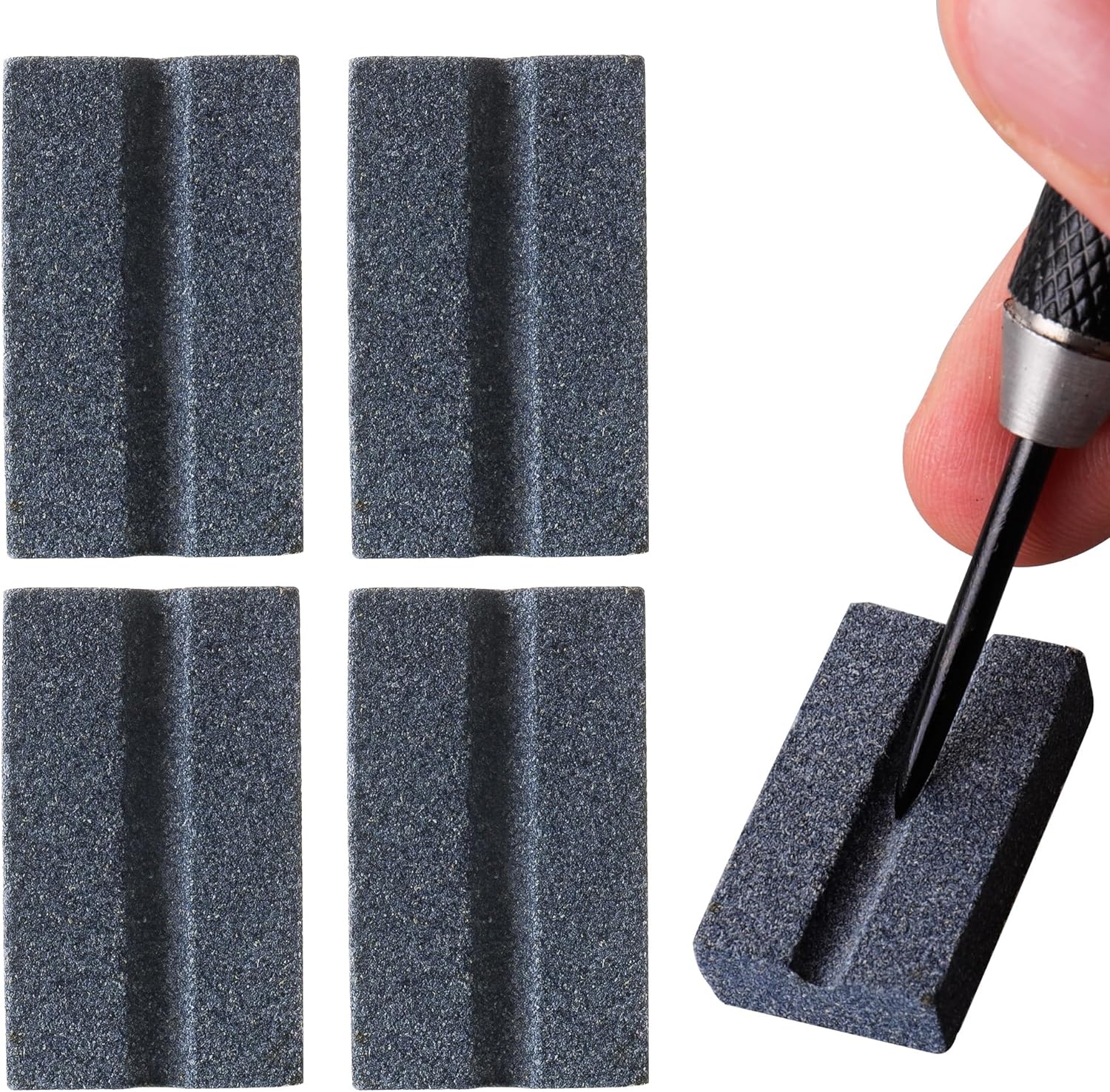 CyeeLife Darts V-Sharp Sharpening Stone,Dart Sharpener,easy polishing and deburr...