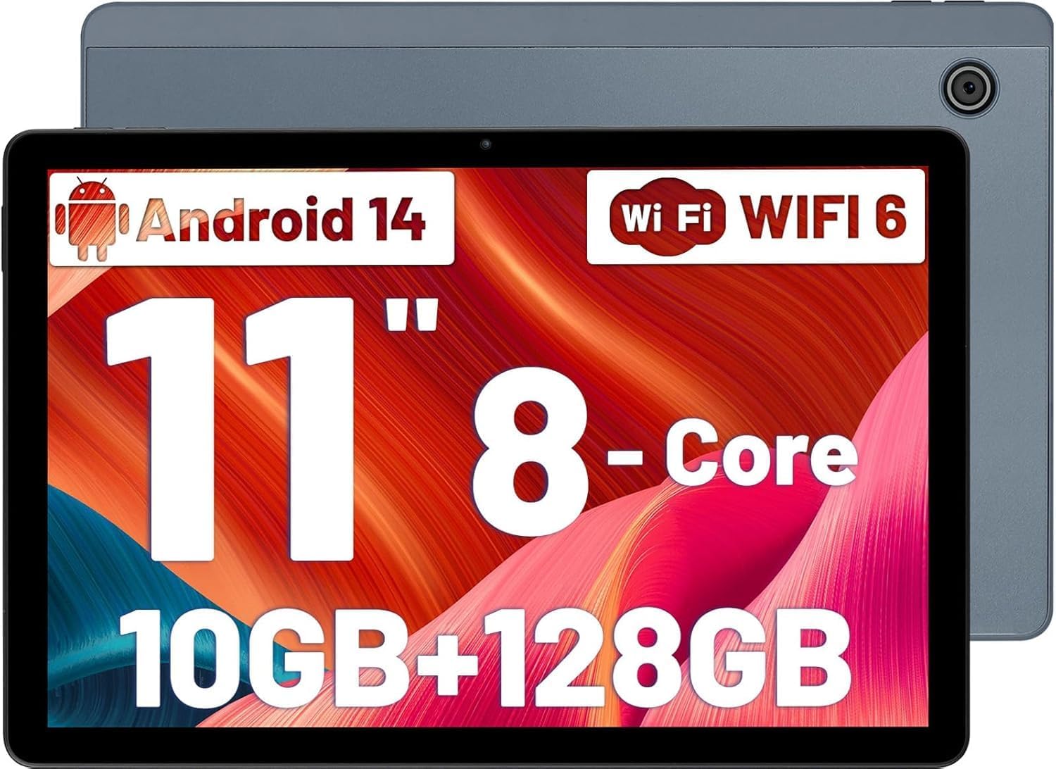 Cheerjoy Tablet 11 inch Tablet Android 14 Tablets 10GB+128GB(TF 1TB), 8 Core, 5G...