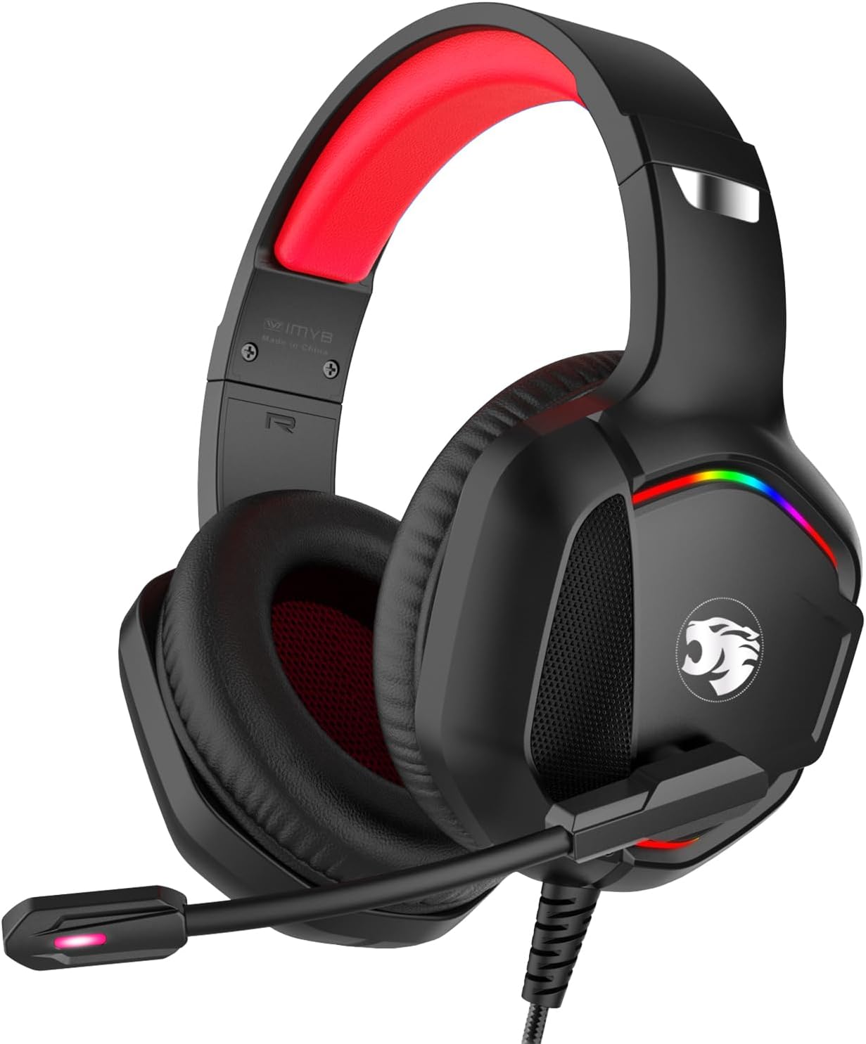 IMYB Gaming Headset with Microphone for Pc, Xbox One Series X/s, Ps4, Ps5, Switc...