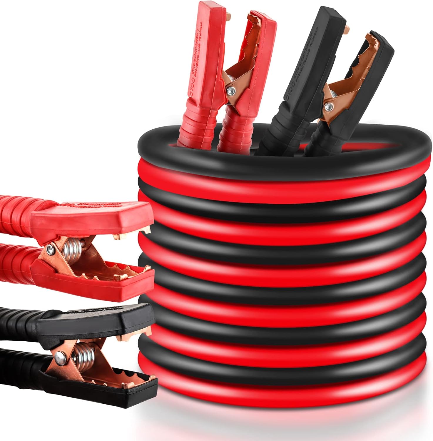 Holdfiturn 6M Booster Cables 3000Amp Heavy Duty Cars Jump Leads Professional Bat...
