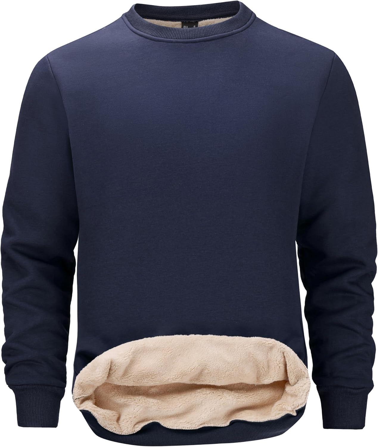 Tansozer Men's Warm Sweatshirts Winter Jumper Thermal Fleece Lined Pullover Sher...