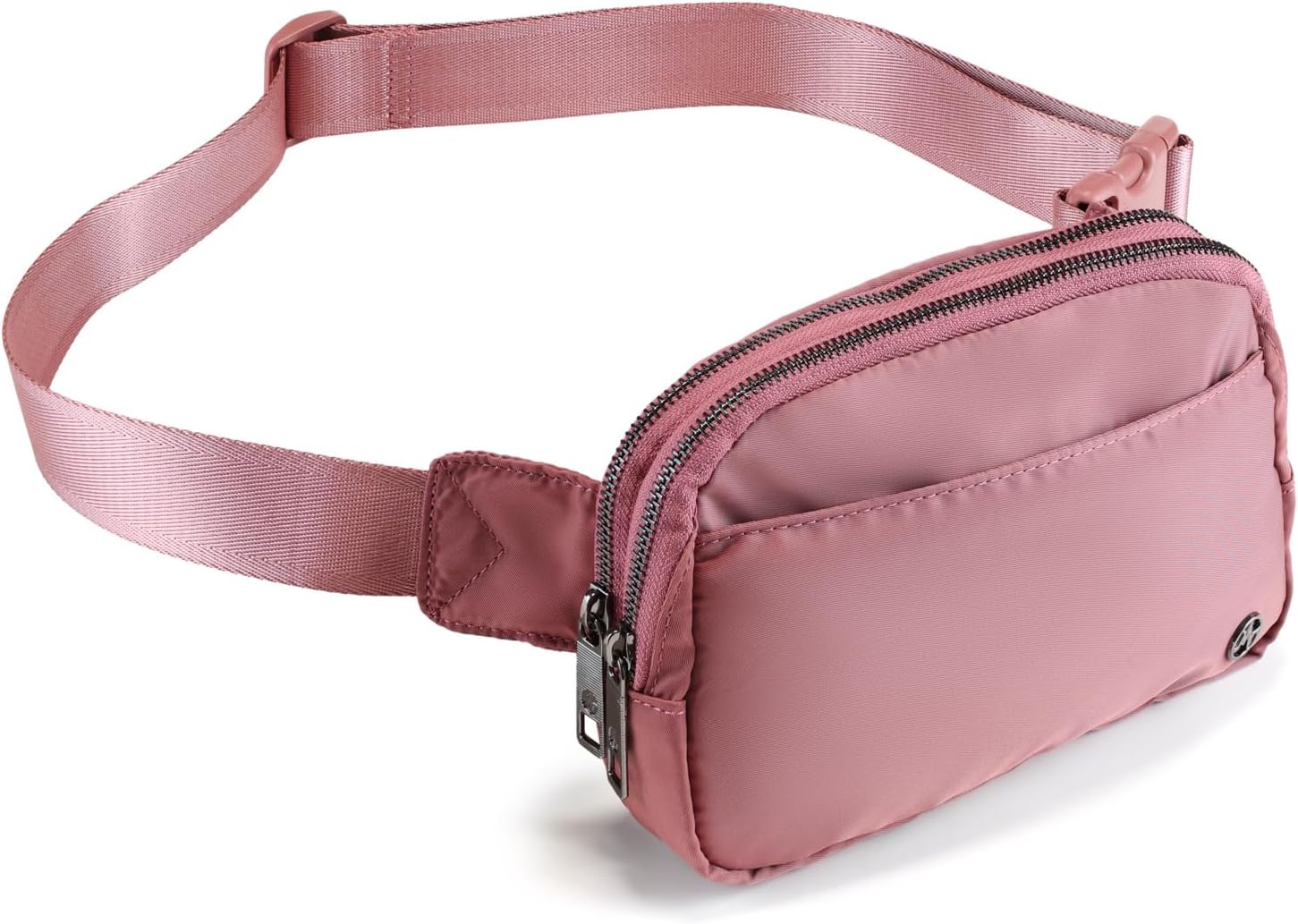 Pander Everywhere Belt Bag for Women, 5 Zipper Pockets Nylon Crossbody Fanny Pac...