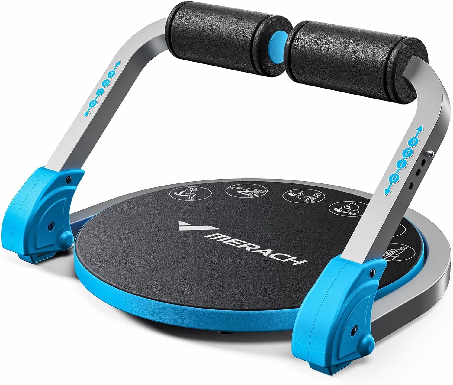 MERACH Ab Machine for Stomach Workout, Ab Crunch Machine with 3 Adjustable Resis...