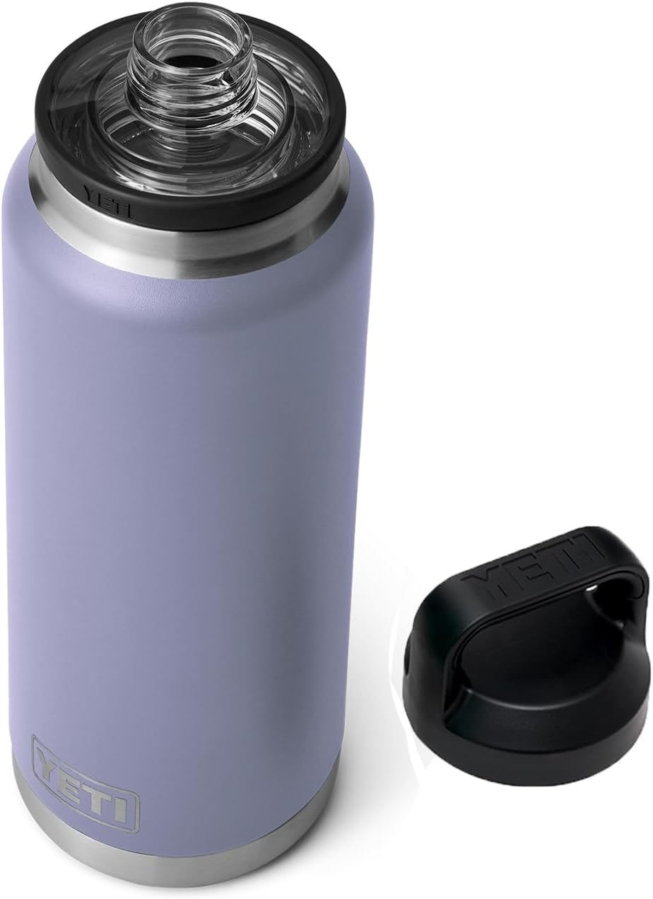 YETI Rambler 36 oz Bottle, Vacuum Insulated, Stainless Steel with Chug Cap Cosmi...